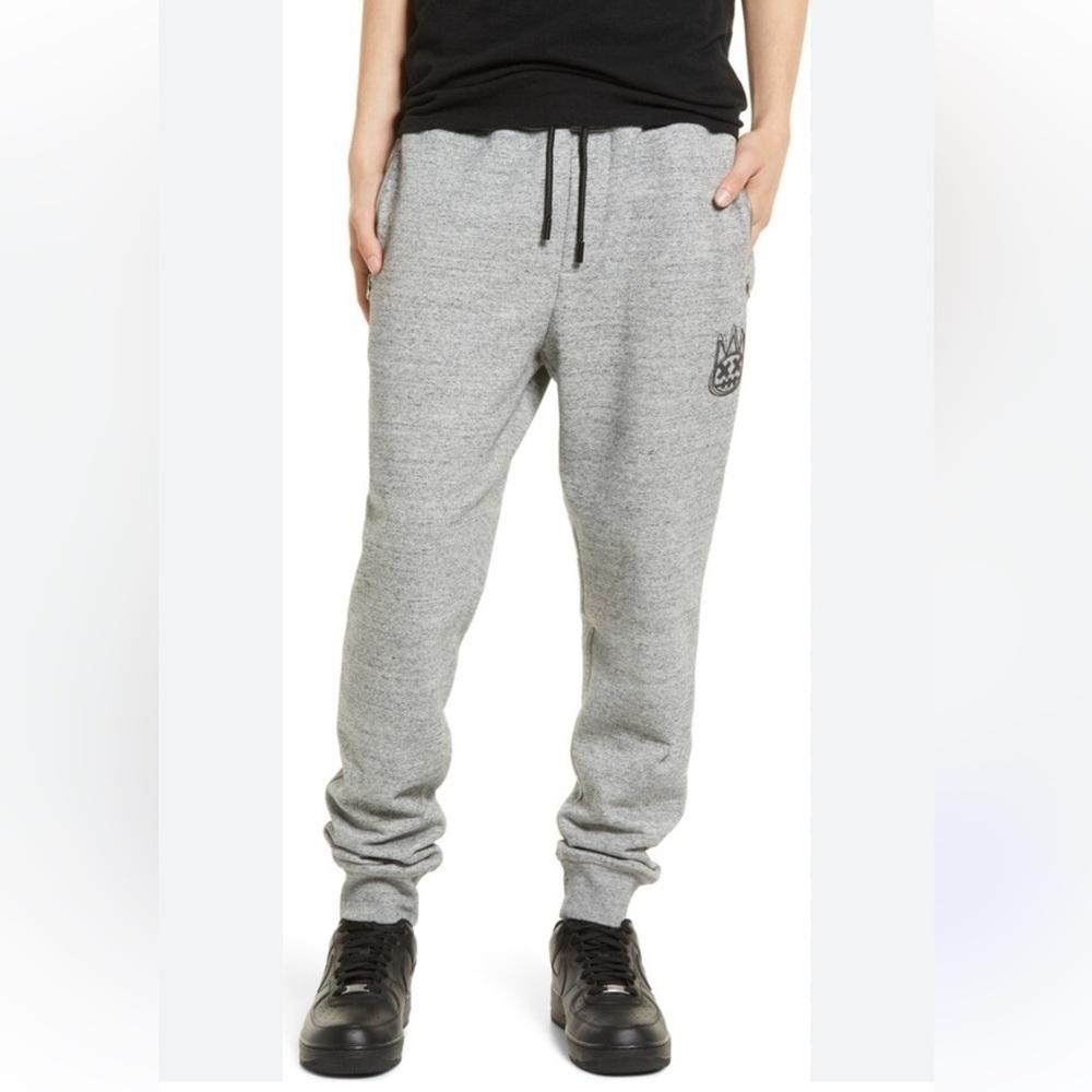 Cult of Individuality Zip Pocket Sweatpants in Heather Grey Men’s Small